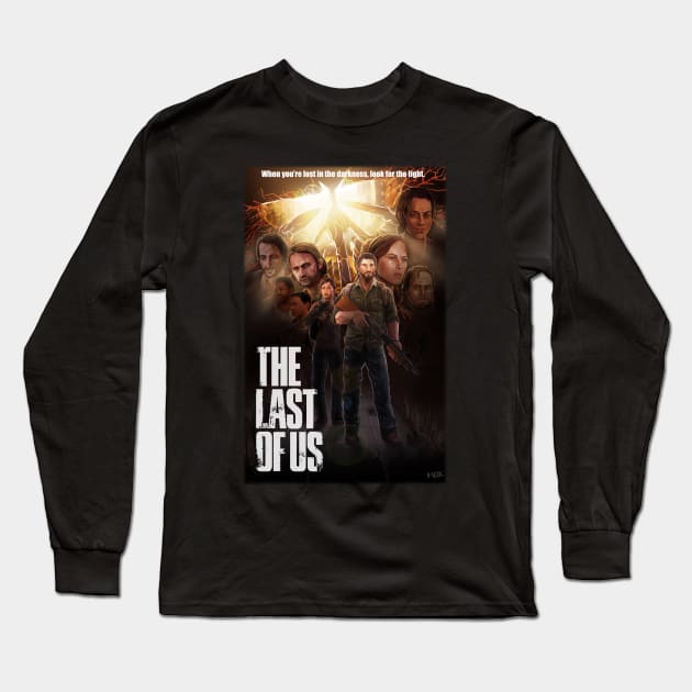 The Last Of Us Long Sleeve T-Shirt by bside7715